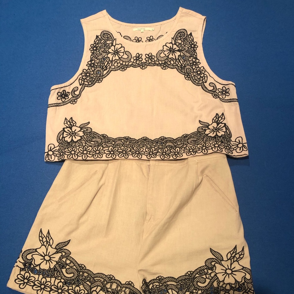 Summer top and short set!